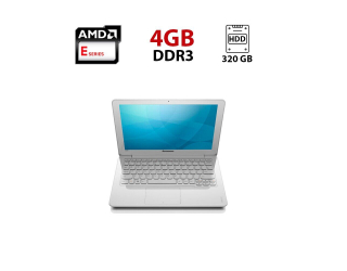 БУ Нетбук Б-класс Lenovo S206 / 11.6&quot; (1366х768) TN / AMD E-300 (2 ядра по 1.3 GHz) / 4 GB DDR3 / 320 GB HDD / AMD Radeon HD 6310M / WebCam из Европы в Днепре