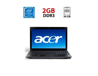 БУ Ноутбук Acer Aspire ES1-111M / 11.6&quot; (1366x768) TN / Intel Celeron N2840 (2 ядра по 2.16 - 2.58 GHz) / 2 GB DDR3 / 30 GB SSD / Intel HD Graphics / WebCam из Европы в Днепре