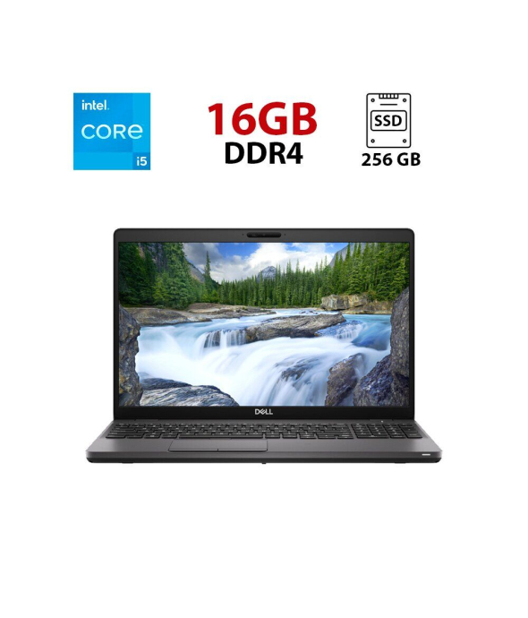 Ноутбук Dell Precision 3541 / 15.6&quot; (1920x1080) IPS / Intel Core i5-9400H (4 (8) ядра по 2.5 - 4.3 GHz) / 16 GB DDR4 / 256 GB SSD / Intel UHD Graphics 630 / WebCam - 1