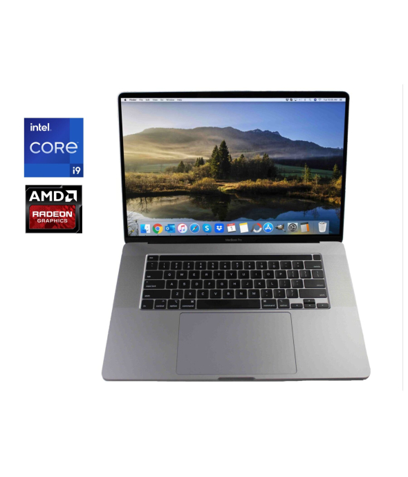 Ультрабук Apple MacBook Pro 16 2019 A2141 / 16&quot; (3072x1920) IPS / Intel Core i9-9980HK (8 (16) ядер по 2.4 - 5.0 GHz) / 16 GB DDR4 / 500 GB SSD / AMD Radeon Pro 5300M, 4 GB GDDR6, 128-bit / WebCam / MacOS - 1