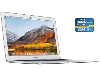 БУ Ультрабук Apple MacBook Air 13 A1466 2017 / 13.3&quot; (1440x900) IPS / Intel Core i5-5350U (2 (4) ядра по 1.8 - 2.9 GHz) / 8 GB DDR4 / 256 GB SSD / Intel HD Graphics 6000 / WebCam / macOS из Европы в Днепре