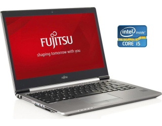 БУ Ноутбук Fujitsu LifeBook U745 / 14&quot; (1600x900) TN / Intel Core i5-5200U (2 (4) ядра по 2.2 - 2.7 GHz) / 8 GB DDR3 / 256 GB SSD / Intel HD Graphics 520 / WebCam из Европы в Дніпрі