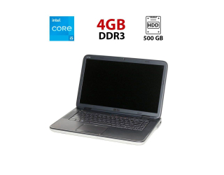 БУ Ноутбук Dell XPS L501X / 15.6&quot; (1366x768) TN / Intel Core i5-460M (2 (4) ядра по 2.53 - 2.8 GHz) / 4 GB DDR3 / 500 GB HDD / Intel HD Graphics / WebCam из Европы в Днепре