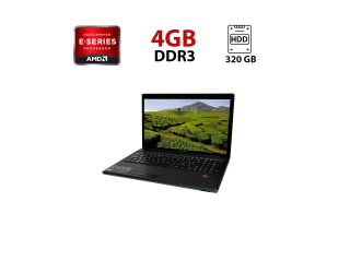 БУ Ноутбук Lenovo Ideapad G585 / 15.6&quot; (1366x768) TN / AMD E-300 (2 ядра по 1.3 GHz) / 4 GB DDR3 / 320 GB HDD / ATI Radeon 6310 Graphics / WebCam из Европы в Дніпрі
