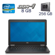 Нетбук Dell Latitude E7270 / 12.5" (1366x768) TN / Intel Core i7-6600U (2 (4) ядра по 2.6 - 3.4 GHz) / 8 GB DDR4 / 256 GB SSD / Intel HD Graphics 520 / WebCam / Windows 10 - 1