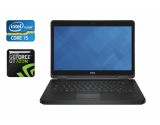БУ Ноутбук Dell Latitude E7470 / 14&quot; (1366x768) TN / Intel Core i5-6200U (2 (4) ядра по 2.3 - 2.8 GHz) / 8 GB DDR4 / 256 GB SSD / Intel HD Graphics 520 / WebCam / Windows 10 из Европы в Днепре