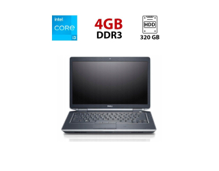 БУ Ноутбук Dell Latitude E5430 / 14&quot; (1366x768) TN / Intel Core i3-3120M (2 (4) ядра по 2.5 GHz) / 4 GB DDR3 / 320 GB HDD / Intel HD Graphics 4000 / WebCam из Европы в Днепре
