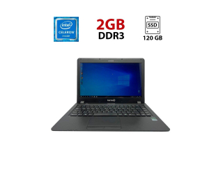 БУ Ноутбук Terra Mobile EA B21 / 14&quot; (1366x768) TN / Intel Celeron N2840 (2 ядра по 2.16 - 2.58 GHz) / 2 GB DDR3 / 120 GB SSD / Intel HD Graphics / WebCam из Европы в Днепре