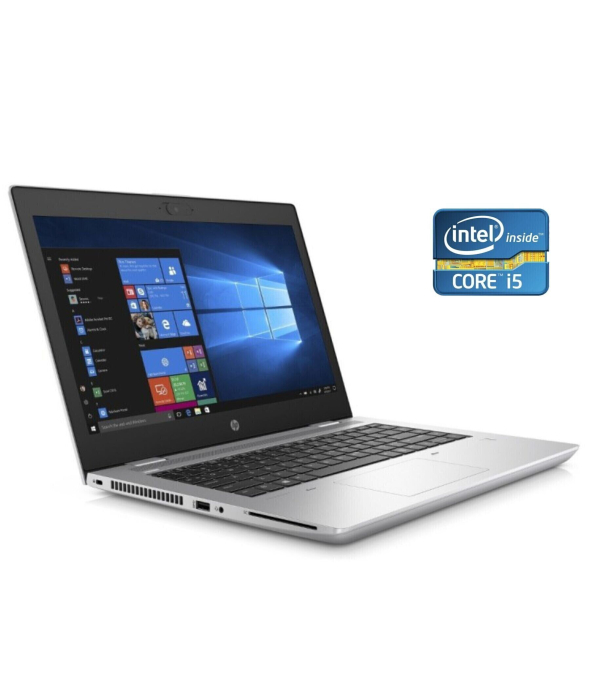 Ноутбук HP ProBook 640 G5 / 14&quot; (1920x1080) IPS / Intel Core i5-8250U (4 (8) ядра по 1.6 - 3.4 GHz) / 16 GB DDR4 / 240 GB SSD / Intel UHD Graphics 620 / WebCam - 1