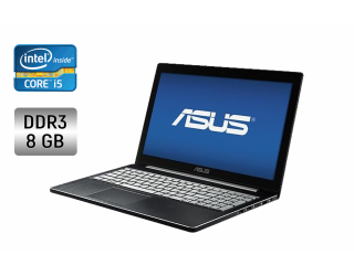 БУ Ноутбук Asus Q501L / 15.6&quot; (1920x1080) IPS Touch / Intel Core i5-4200U (2 (4) ядра по 1.6 - 2.6 GHz) / 8 GB DDR3 / 240 GB SSD / Intel HD Graphics 4400 / WebCam / Windows 10 из Европы в Дніпрі