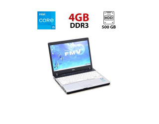 БУ Нетбук Fujitsu LifeBook P771 / 12.1&quot; (1280x800) TN / Intel Core i5-2520M (2 (4) ядра по 2.5 - 3.2 GHz) / 4 GB DDR3 / 500 GB HDD / Intel HD Graphics 3000 из Европы