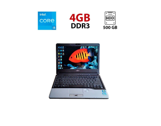 БУ Ноутбук Fujitsu LifeBook S762 / 13.3&quot; (1366x768) TN / Intel Core i5-3320M (2 (4) ядра по 2.6 - 3.3 GHz) / 4 GB DDR3 / 500 GB HDD / Intel HD Graphics 4000 / WebCam из Европы в Дніпрі