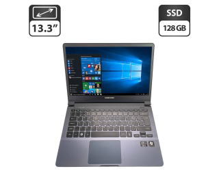 БУ Ноутбук Samsung NP900X3C / 13.3&quot; (1600x900) IPS / Intel Core i5-3317U (2 (4) ядра по 1.7 - 2.6 GHz) / 4 GB DDR3 / 128 GB SSD / Intel HD Graphics 4000 / WebCam / microHDMI из Европы в Днепре