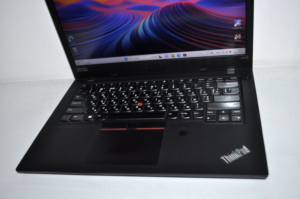 Ультрабук Lenovo ThinkPad L480 / 14&quot; (1920x1080) IPS / Intel Core i7-8550U (4 (8) ядра по 1.8 - 4.0 GHz) / 32 GB DDR4 / 500 GB SSD NEW / Intel UHD Graphics 620 / WebCam / HDMI / Windows 11 Pro - 6