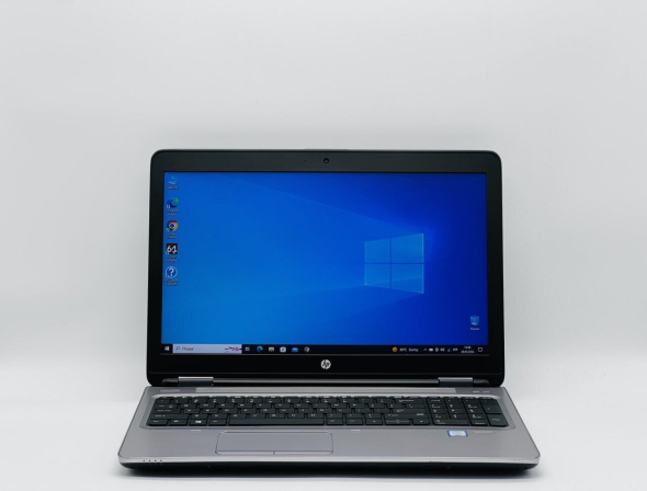 Ноутбук HP ProBook 650 G2 / 15.6&quot; (1366x768) TN / Intel Core i5-6200U (2 (4) ядра по 2.3 - 2.8 GHz) / 8 GB DDR3 / 120 GB SSD / Intel HD Graphics 520 / WebCam - 2