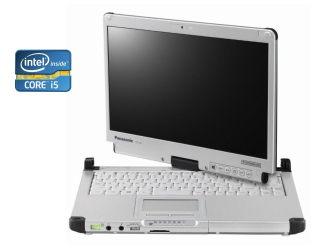 БУ Защищенный ноутбук-трансформер Panasonic Toughbook CF-C2 / 12.5&quot; (1366x768) TN / Intel Core i5-4200U (2 (4) ядра по 1.6 - 2.6 GHz) / 12 GB DDR3 / 480 GB SSD / Intel HD Graphics 4400 / WebCam / 4G LTE / Win 10 Pro из Европы в Днепре