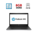 Ультрабук Б-класс HP ProBook 440 G5 / 14" (1920x1080) IPS / Intel Core i7-8550U (4 (8) ядра по 1.8 - 4.0 GHz) / 8 GB DDR4 / 256 GB SSD / Intel UHD Graphics 620 / WebCam / Win 11