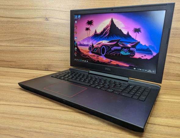 Игровой ноутбук Dell Inspiron 15-7577 / 15.6&quot; (1920x1080) IPS / Intel Core i5-7300HQ (4 ядра по 2.5 - 3.5 GHz) / 16 GB DDR4 / 250 GB SSD + 1000 GB HDD / nVidia GeForce GTX 1060, 6 GB GDDR5, 192-bit / WebCam / Windows 10 - 5