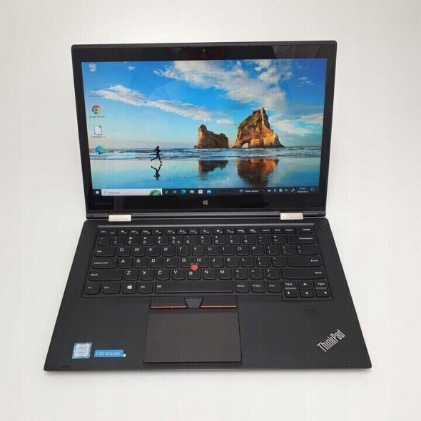 Ноутбук-трансформер Б-класс Lenovo ThinkPad Yoga X1 / 14&quot; (2560x1440) IPS Touch / Intel Core i5-7300U (2 (4) ядра по 2.6 - 3.5 GHz) / 8 GB DDR3 / 240 GB SSD / Intel HD Graphics 620 / WebCam - 2
