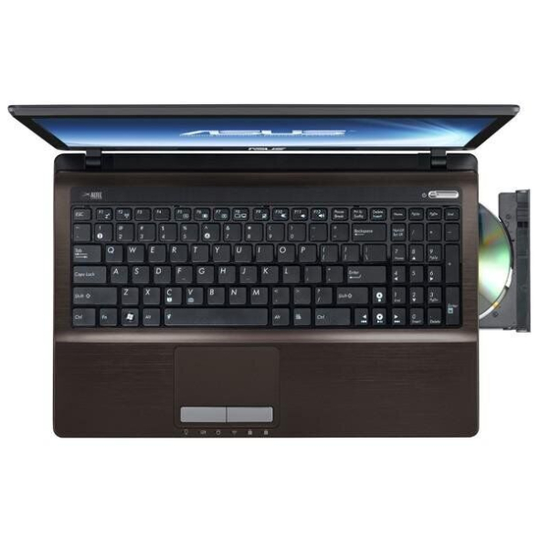 Ноутбук Asus K53SV / 15.6&quot; (1366x768) TN / Intel Core i7-2630QM (4 (8) ядра по 2.0 - 2.9 GHz) / 8 GB DDR3 / 240 GB SSD / nVidia GeForce GT 540M, 1 GB DDR3, 128-bit / WebCam / DVD-ROM / Win 10 Pro - 5