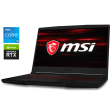 Игровой ноутбук MSI GF63 Thin 10UD / 15.6" (1920x1080) IPS / Intel Core i5-10500H (6 (12) ядер по 2.5 - 4.5 GHz) / 8 GB DDR4 / 512 GB SSD / nVidia GeForce RTX 3050 Ti, 4 GB GDDR6, 128-bit / WebCam - 1