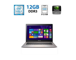 БУ Ультрабук Asus Zenbook UX303UB / 13.3&quot; (3000x2000) IPS Touch / Intel Core i7-6500U (2 (4) ядра по 2.5 - 3.1 GHz) / 12 GB DDR3 / 512 GB SSD / nVidia GeForce 940M, 2 GB GDDR3, 64-bit / WebCam из Европы в Днепре
