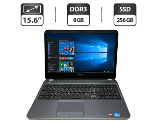 БУ Ноутбук Б-класс Dell Inspirion 15R-5521 / 15.6&quot; (1366x768) TN / Intel Core i5-3337U (2 (4) ядра по 1.8 - 2.7 GHz) / 8 GB DDR3 / 256 GB SSD / Intel HD Graphics 4000 / WebCam / HDMI из Европы в Дніпрі