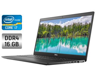 БУ Ноутбук Dell Latitude 3510 / 15.6&quot; (1920x1080) IPS / Intel Core i7-10510U (4 (8) ядра по 1.8 - 4.9 GHz) / 16 GB DDR4 / 512 GB SSD / Intel UHD Graphics / WebCam / Windows 10 из Европы в Днепре