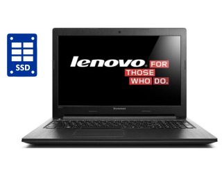 БУ Ноутбук Б-класс Lenovo G500 / 15.6&quot; (1366x768) TN / Intel Pentium 2020M (2 ядра по 2.4 GHz) / 8 GB DDR3 / 120 GB SSD / Intel HD Graphics / WebCam / DVD-ROM из Европы в Дніпрі