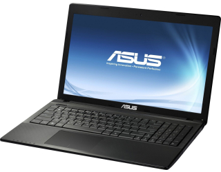 БУ Ноутбук Б-класс Asus X55A / 15.6&quot; (1366x768) TN / Intel Celeron B815 (2 ядра по 1.6 GHz) / 4 GB DDR3 / 320 GB HDD / Intel HD Graphics / WebCam / DVD-ROM из Европы в Днепре
