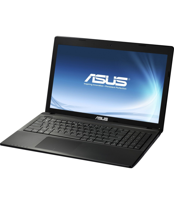 Ноутбук Б-класс Asus X55A / 15.6&quot; (1366x768) TN / Intel Celeron B815 (2 ядра по 1.6 GHz) / 4 GB DDR3 / 320 GB HDD / Intel HD Graphics / WebCam / DVD-ROM - 1