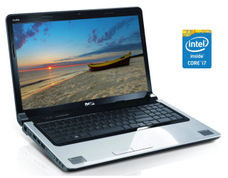 БУ Ноутбук Dell Studio 1747 / 17.3&quot; (1600x900) TN / Intel Core i7-720QM (4 (8) ядра по 1.6 - 2.8 GHz) / 4 GB DDR3 / 500 GB HDD / AMD Radeon HD 4650, 1GB DDR3, 128-bit / WebCam / Win 7 из Европы в Днепре