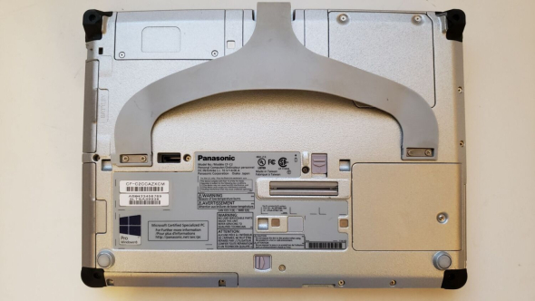 Защищенный ноутбук Panasonic Toughbook CF-C2 / 12.5&quot; (1366х768) IPS Touch / Intel Core i5-4300U (2 (4) ядра по 1.9 - 2.9 GHz) / 8 GB DDR3 / 256 GB SSD / Intel HD Graphics 4400 / WebCam - 9