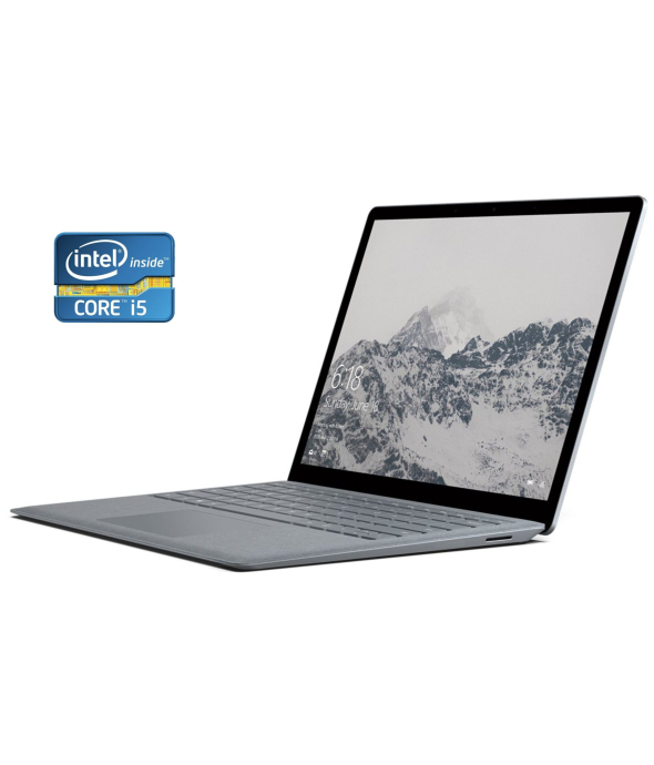 Ультрабук Б-класс Microsoft Surface Laptop / 13.5&quot; (2256x1504) IPS Touch / Intel Core i5-7300U (2 (4) ядра по 2.6 - 3.5 GHz) / 8 GB DDR4 / 128 GB SSD / Intel HD Graphics 620 / WebCam - 1