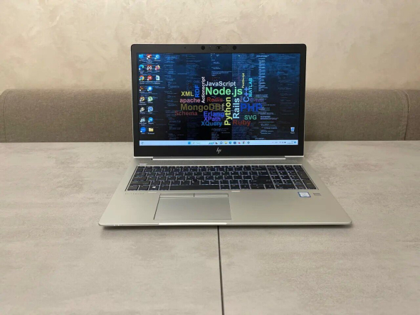 Ноутбук HP EliteBook 850 G5 / 15.6&quot; (1920x1080) IPS / Intel Core i7-8550U (4 (8) ядра по 1.8 - 4.0 GHz) / 16 GB DDR4 / 512 GB SSD M.2 / Intel UHD Graphics 620 / WebCam / USB 3.1 / HDMI - 2