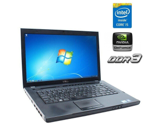 БУ Ноутбук Dell Vostro 3500 / 15.6&quot; (1366x768) TN / Intel Core i5-520M (2 (4) ядра по 2.4 - 2.93 GHz) / 8 GB DDR3 / 500 GB HDD / nVidia GeForce 310M, 512 MB DDR3, 64-bit / WebCam / АКБ не держит из Европы в Дніпрі