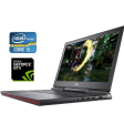 Игровой ноутбук Dell Inspiron 15 Gaming 7567 / 15.6" (1920x1080) IPS / Intel Core i5-7300HQ (4 ядра по 2.5 - 3.5 GHz) / 8 GB DDR4 / 128 GB SSD M.2 + 1000 GB HDD / nVidia GeForce GTX 1050, 4 GB GDDR5, 128-bit / WebCam - 1