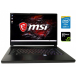 Игровой ноутбук MSI GS65 8RF Stealth Thin / 15.6" (1920x1080) IPS / Intel Core i7-8750H (6 (12) ядра по 2.2 - 4.1 GHz) / 16 GB DDR4 / 512 GB SSD M.2 / nVidia GeForce GTX 1070 Max-Q, 8 GB GDDR5, 256-bit / WebCam