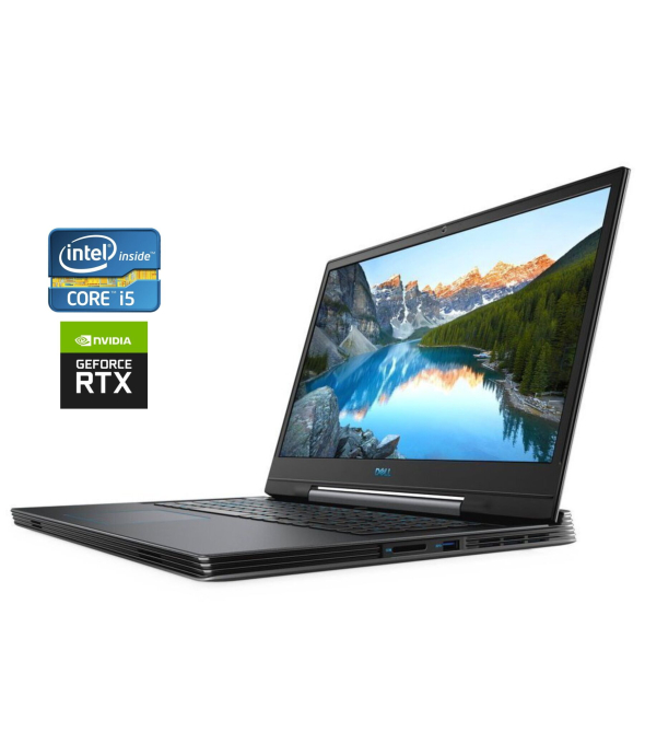 Игровой ноутбук Dell Inspiron G7 7790 / 17.3&quot; (1920x1080) IPS / Intel Core i5-9300H (4 (8) ядер по 2.4 - 4.1 GHz) / 16 GB DDR4 / 128 GB SSD + 1000 GB HDD / nVidia GeForce RTX 2060, 6 GB GDDR6, 192-bit / WebCam - 1