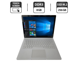БУ Ультрабук Б-класс Microsoft Surface Book 2 / 13.5&quot; (3200x2000) IPS Touch / Intel Core i5-8350U (4 (8) ядра по 1.7 - 3.6 GHz) / 8 GB DDR3 / 256 GB SSD M.2 / Intel HD Graphics 620 / WebCam + Беспроводная мышка из Европы в Дніпрі