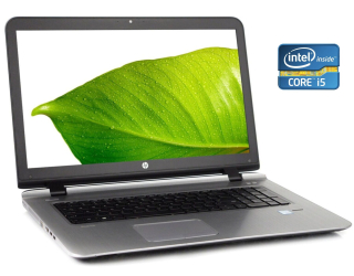 БУ Ноутбук HP ProBook 470 G3 / 17.3&quot; (1600x900) TN / Intel Core i5-6200U (2 (4) ядра по 2.3 - 2.8 GHz) / 8 GB DDR4 / 512 GB SSD / Intel HD Graphics 520 / WebCam / DVD-ROM / Win 10 Pro из Европы в Днепре