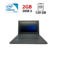 Ноутбук Lenovo Ideapad 110-14IBR / 14" (1366x768) TN / Intel Celeron N3060 (2 (дра по 1.6 - 2.48 GHz) / 2 GB DDR3 / 120 GB HDD / Intel HD Graphics 400 / WebCam - 1