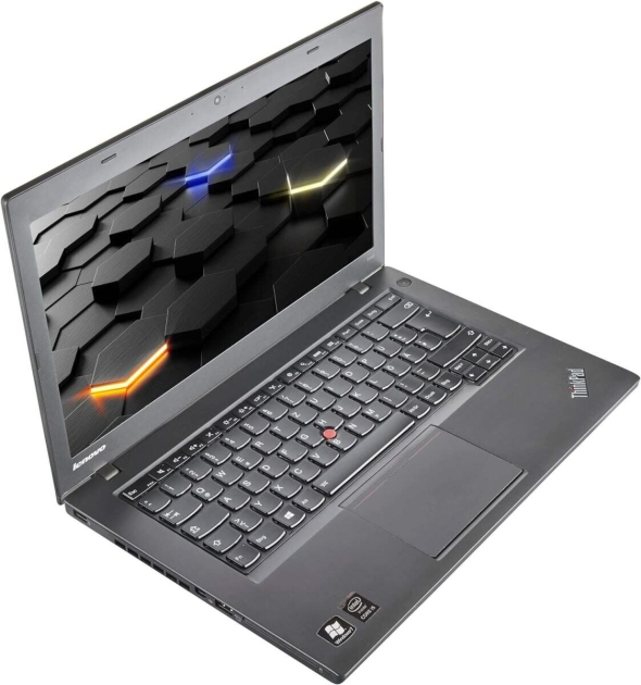 Ноутбук Lenovo ThinkPad T440 / 14&quot; (1600x900) TN / Intel Core i7-4600U (2 (4) ядра по 2.1 - 3.3 GHz) / 8 GB DDR3 / 240 GB SSD / Intel HD Graphics 4400 / WebCam / Win 10 Pro - 3