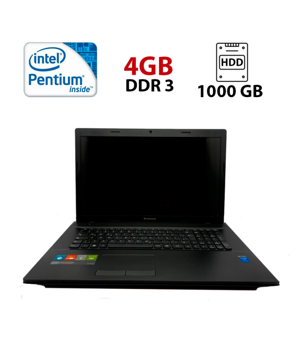 Ноутбук Lenovo G700 / 17.3&quot; (1600x900) TN / Intel Pentium 2020M (2 ядра по 2.4 GHz) / 4 GB DDR3 / 1000 GB HDD / Intel HD Graphics / WebCam / АКБ не держит - 1