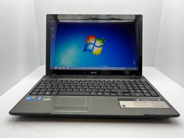 Ноутбук Acer Aspire 5741G / 15.6&quot; (1366x768) TN / Intel Core i5-430M (2 (4) ядра по 2.26 - 2.53 GHz) / 4 GB DDR3 / 750 GB HDD / nVidia GeForce GT320M, 1 GB DDR3, 64-bit / WebCam - 2