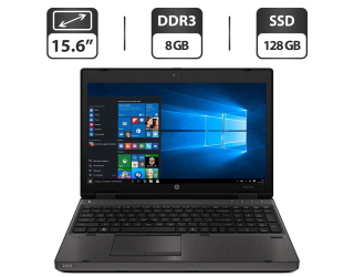БУ Ноутбук Б-класс HP ProBook 6560b / 15.6&quot; (1366x768) TN / Intel Core i5-2520M (2 (4) ядра по 2.5 - 3.2 GHz) / 8 GB DDR3 / 128 GB SSD / Intel HD Graphics 3000 / DVD-ROM / VGA из Европы в Днепре