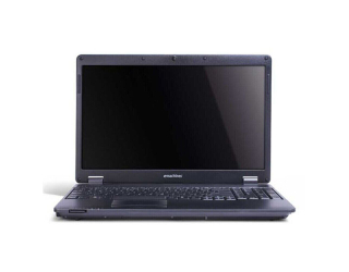 БУ Ноутбук Acer eMachines E528 / 15.6&quot; (1366x768) TN / Intel Celeron T3500 (2 ядра по 2.1 GHz) / 4 GB DDR2 / 250 GB HDD / Intel GMA Graphics 4500M / WebCam / АКБ не держит из Европы в Днепре