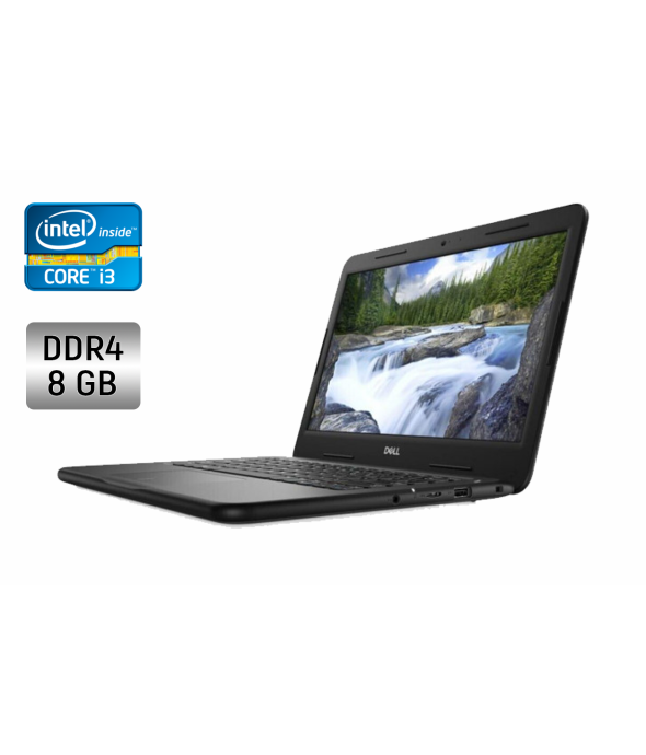 Ноутбук Dell Latitude 3310 / 14&quot; (1366x768) TN / Intel Core i3-8145U (2 (4) ядра по 2.1 - 3.9 GHz) / 8 GB DDR4 / 256 GB SSD / Intel UHD Graphics / WebCam / Windows 10 - 1