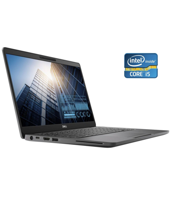Ультрабук Dell Latitude 5300 / 13.3&quot; (1366x768) TN / Intel Core i5-8265U (4 (8) ядра по 1.6 - 3.9 GHz) / 8 GB DDR4 / 256 GB SSD / Intel UHD Graphics 620 / WebCam / Win 10 Pro - 1