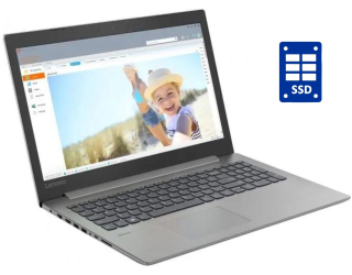 БУ Ноутбук Lenovo IdeaPad 330S-15IWL / 15.6&quot; (1366x768) TN / Intel Core i3-8130U (2 (4) ядра по 2.2 - 3.4 GHz) / 8 GB DDR4 / 240 GB SSD / Intel UHD Graphics 620 / WebCam / Win 10 Pro из Европы в Днепре